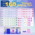 thumbnail image 3 of Set de Mahjong MAJONIX de acrílico con 160 fichas y bolsa portátil, 3 of 7