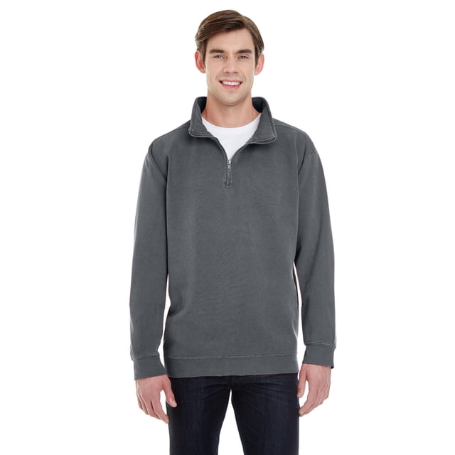 Comfort Colors - Garment-Dyed Quarter Zip Sweatshirt