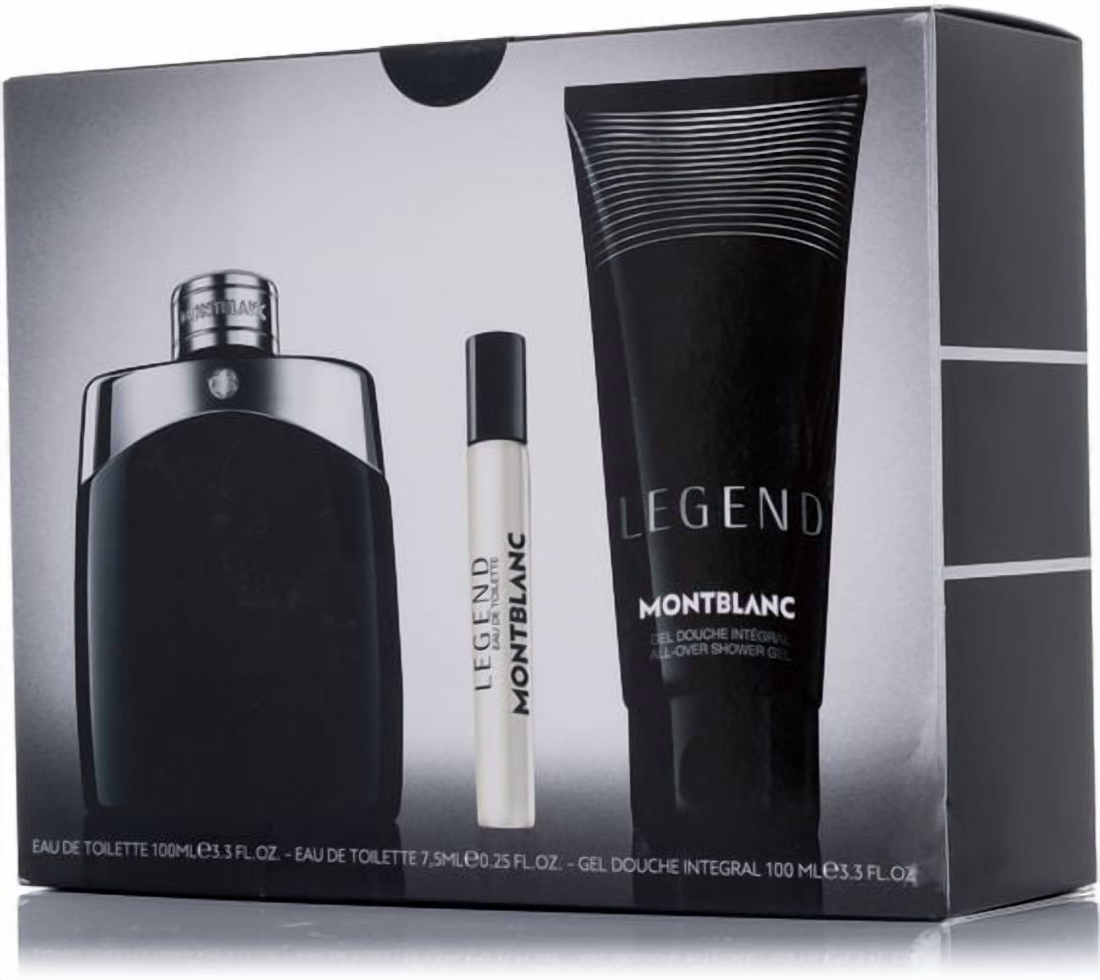 Legend 3.3 Eau De Toilette Spray by Montblanc Gift Set for Men
