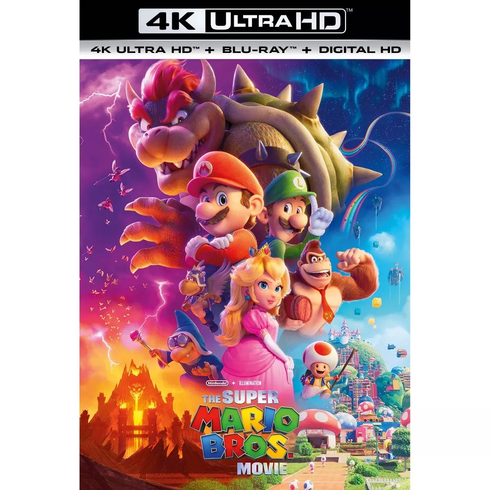 The Super Mario Bros. Movie (4K Ultra HD + Blu-ray + Digital Copy), Universal Studios, Kids & Family - image 2 of 3