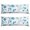 Floral Pri, variant on 20x54 Body Pillow Slipcover - Farm Chicken & Moon Print (Soft & Skin-Friendly Fabric)