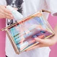 thumbnail image 4 of serony Makeup Bag Travel Portable Transparent Waterproof Toiletry Storage Holder Make Up Cosmetics Organizer Lipsticks Container Type 2, 4 of 9