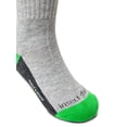 thumbnail image 2 of Insect Shield Kids' Sport Crew Socks, Grey Heather, Medium, 2 of 3