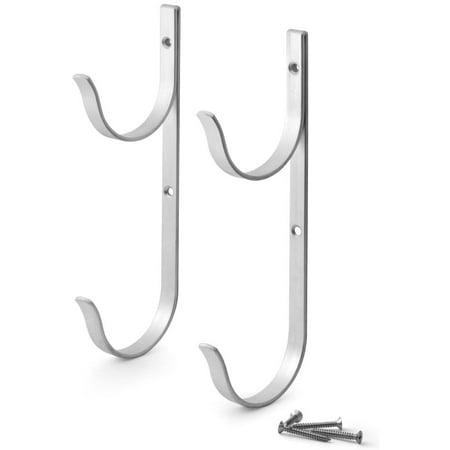 

Pool Supply Aluminum Pool Hangers for Telescopic Poles - Store Poles with Nets Vacuums Hoses & Attachments