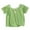 Green, variant on Posijego Toddler Baby Girls Short Sleeve Shirts Summer Crew Neck Cute T-Shirts Little Girl Tops Size 12M-9T