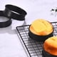 thumbnail image 2 of 16 Paquetes de Anillos para Muffins Ingleses, Anillos para Crumpet, Anillos para Tarta Antiadherentes de Acero Inoxidable, Doble Rollo, Redondos, Negros, 4 Pulgadas, 2 of 5