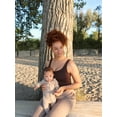 thumbnail image 2 of Maternity Nursing Tank Tops with Built in Bra Sleeveless Casual Pregnancy Shirts, 2 of 5