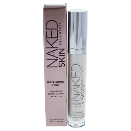 Naked Skin Highlighting Fluid - Luminous by Urban Decay for Women - 0.21 oz (Best Drugstore Highlighter For Olive Skin)