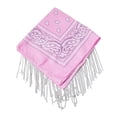 thumbnail image 4 of cabeza envuelve bufanda cuadrada novedad mujeres hombres pañuelo bandana bufanda Rosa jinwen Pañuelo bufanda, 4 of 8