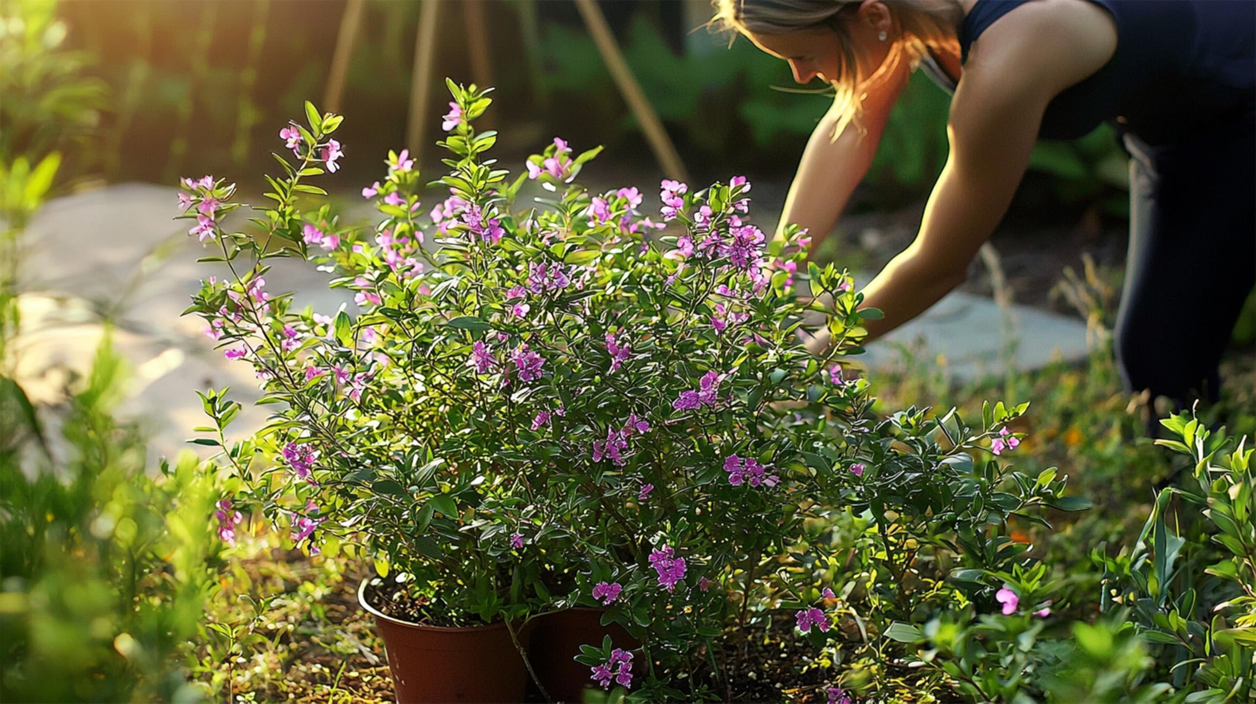 Mexican Heather  3 Live Plants  Cuphea Hyssopifolia  Flowering Ground Cover  Heat-Tolerant Garden Plants