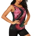 thumbnail image 2 of Haiem Red Viper Jungle Intensity Printed Women's Workout Tank Top, Quick-Dry Sleeveless Gym Shirt, Breathable Lightweight Athletic Top for Running, Yoga, and Casual Wear-X-Large, 2 of 7