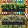 thumbnail image 4 of Felt Grow Bags 6 Pockets Non-perishable Suspendable Gardening Tools Hanging Planting Bag for Yard, 4 of 8