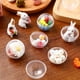 thumbnail image 3 of ColoMX 50 Uds bolas redondas rellenables bolas de plástico multifunción bolas giratorias bolas rellenables para fiesta, 3 of 7