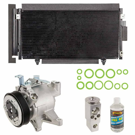 For Subaru XV Crosstrek Impreza A/C Kit w/ AC Compressor Condenser & Drier - BuyAutoParts