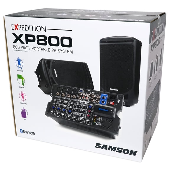 Samson Expedition XP800 Portable PA System