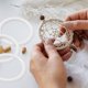thumbnail image 5 of 30pcs Dreamcatcher aros redondos círculos de plástico blanco DIY Dreamcatcher Material accesorios (6 cm), 5 of 8