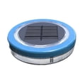 thumbnail image 1 of Luces solares para suelo, 8 luces LED solares para jardín, luces de disco, luces de paisaje impermeables para patio, pasarela, luz verde, 1 of 7