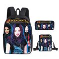thumbnail image 1 of 2024 New Descendants Backpack Three-Piece Backpack Cartoon Student Backpack Shoulder Bag Pencil Bag, 1 of 2