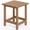 Brown, variant on Harbweb Outdoor Adirondack Side Table, HDPE 14.7" Patio Side Table for Patio, Aqua