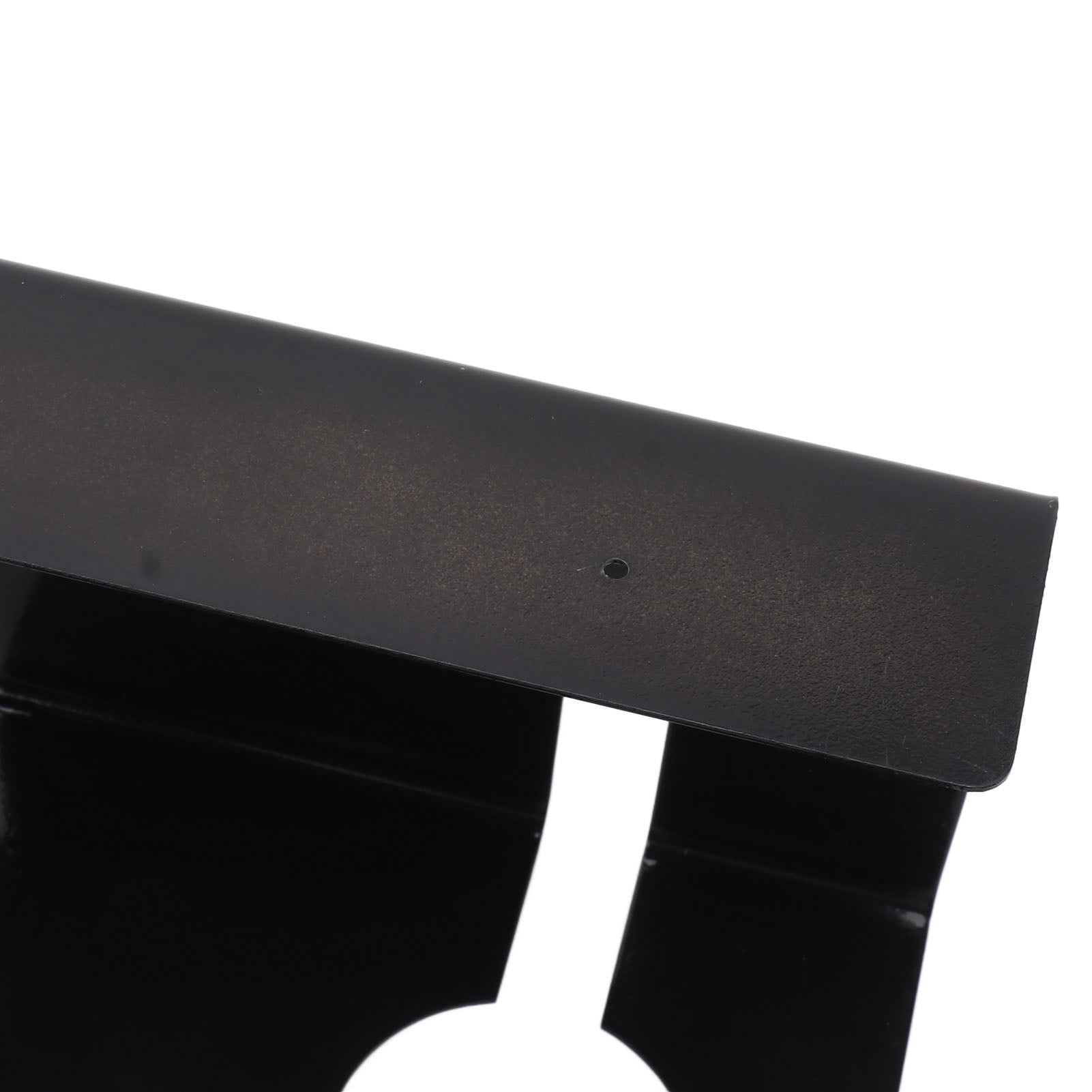 Riousery Under Desk Cable Management Tray, Large Capacity Steel Cord Organizer, Minimalist Holder for Office and Home, Black