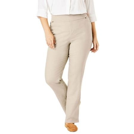 Woman Within Plus Size Straight Leg Smooth Waist Jean Jeans