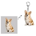 thumbnail image 6 of Aufmer 1 Pcs Custom Photo Dog Keychain, Personalized Acrylic Pet Keychain with Printing, Family Photo Gift for Dog Mom, Anniversary Birthday Present(Multicolor), 6 of 9