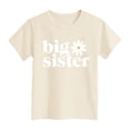 thumbnail image 4 of Splozh Girls Short Sleeve Shirt 1-14 Years Kids Summer Fashion Crewneck Tops Casual Tees,Beige,2-3 Years, 4 of 4