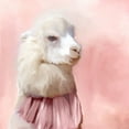 thumbnail image 2 of Kimberly, Allen 20x20 White Modern Wood Framed Museum Art Print Titled - Pink Tassels, 2 of 4