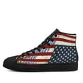 thumbnail image 3 of America Strong Jesus Christ Joshua 1 9 High Top Canvas Shoes Sneakers Black Size 13, 3 of 7