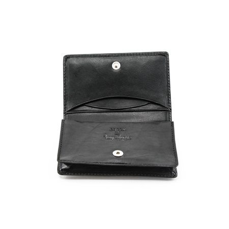 Tony Perotti Front Pocket Leather Business and Credit Card Case Wallet in (Best Business Credit Card For Shipping)