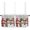Christmasidt4128, variant on Kitchen Curtains and Valance Set of 3 - Christmas Scarf Snowman Grey Curtains Semi Sheer Curtains for Living Room - Rod Pocket Valances for Windows (27.5"x24")