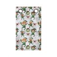 thumbnail image 1 of Elf Hanging Pocket Organizer, Repetitive Happy Dwarf with Presents and Candy Canes Holiday, Printed Polyester Storage Bag with Pockets, 9" x 16", Green and Multicolor, 1 of 2