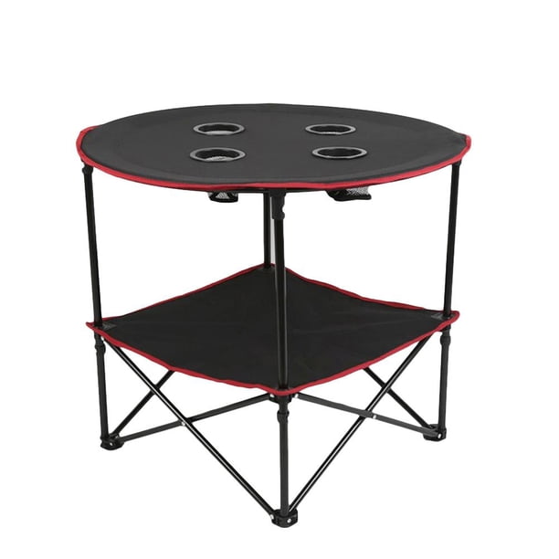 Mesa Plegable Para Acampar, Mesa De Pícnic Portátil Ligera, Mesa De Barbacoa Plegable Para Exteriores, Ideal Para Camping, Picnic, Playa, Senderismo qarigey OD013674-00