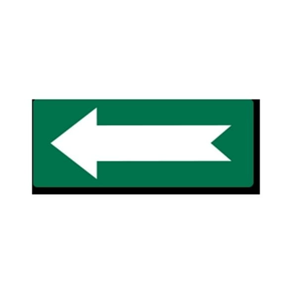 Golf Course Arrow Clip-On Sign, Forest Green