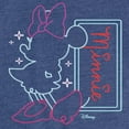 thumbnail image 3 of Disney - Minnie Mouse Neon Outlined - Toddler & Youth Girls Short Sleeve Graphic T-Shirt, 3 of 5