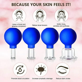 Glam Face Cupping Therapy Set Cup Face Eye Silicone Mauritius