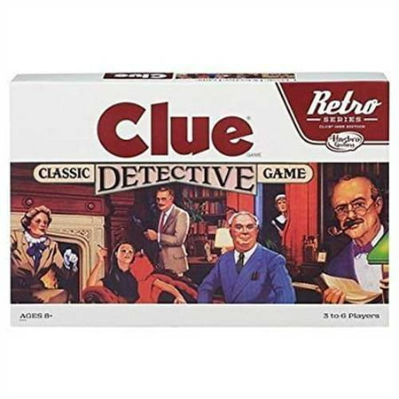 Clue Classic Detective Board Game Retro Series Reissue by (Best Detective Games Ipad)