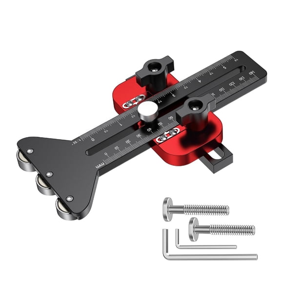 CEORPER Thin Rips Jig for Table Sawer, Woodworking Jig Guide for Thin Strips Cut Table Sawer