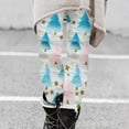 thumbnail image 2 of Christmas Leggings for Women Xmas Printed High Waist Slim Fit Stretch Gym Jegging Tights Holiday Outfits (XL, Multicolor#AC), 2 of 3