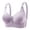 Purple, variant on Sngxgn Womens Comfort T-Shirt Bra, Underwire Bra, Full Coverage Bras for Women(Purple,40)