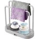 thumbnail image 1 of Soporte para esponja de cocina, colgador de paños de cocina, organizador de bandejas 2 en 1 con escurridor para trapos, cepillos, estropajos y bandeja para fregadero., 1 of 5