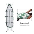 thumbnail image 3 of HELLHERO Fastener Straps Hook and Loop Fasteners Ironing Board Protector Cover Polyester Water Repellent for Home Laundry Room Use Monstera Leaves, 3 of 3