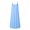 Blue2, variant on Prolriy Spring Summer Dresses for Women 2024 Women's Casual Summer Tank Sleeveless Knee Length Plain Vest Dresses Sundresses for Women, Womens Dresses Black XL