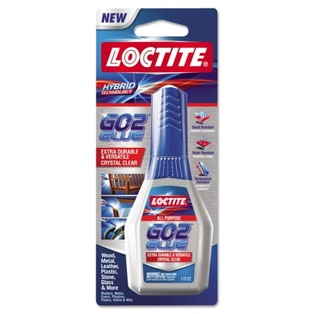 Loctite All-Purpose Adhesive, Clear, 1.75 oz, 1/ea -LOC1661510