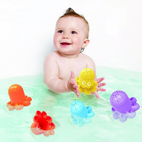 Iumwxz Deals Black&Friday Baby Bath Toys Bulk Infant Bath Toys Water Float Squeak Rubber Animal Toys Bathtub Pool Toy for Toddlers Kids Bath Time Shower Party Favors Birthday Gifts