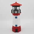 thumbnail image 3 of Faro solar perfecl giratorio impermeable LED 360 grados rojo, 3 of 8