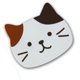 thumbnail image 3 of Posavasos de taza de gato lindo Alfombrillas de silicona antideslizantes Posavasos de PVC Posavasos absorbentes impermeables para la decoración del hogar de la cocina Marrón, 3 of 10