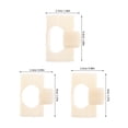 thumbnail image 2 of YSNOOWE 3Ud Protector De Membrana Para Flauta Accesorio Beige Para Entrenamiento De Y Reparación, 2 of 8