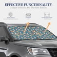 thumbnail image 4 of Fotbe Corgi with Flowers 2-Piece Car Windshield Sun Shade | Sun Blocker for Car Windshield | Foldable Automotive Interior Accessories for Sun Protection-Medium, 4 of 7