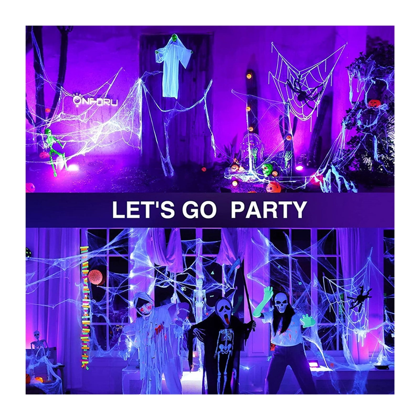 IP66 Waterproof UV Flood Light Led Black Light 395nm-405nm UV Resin Curing Light Outdoor Ultravilet Lamp For Party Sta Decor ,Save Energ